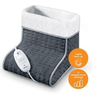 BEURER, Beurer Fusswärmer FW 20 Cosy grau (1 Stück), Beurer FW 20 Fusswärmer grau