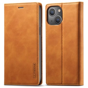 Cover-Discount, iPhone 13 mini - Stand Flip Case Hülle braun