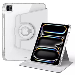 Cover-Discount, Cover-Discount - iPad Air / Pro 11 2in1 drehbare Hülle mit Rückseite + Deckel, Weiss Bunt,