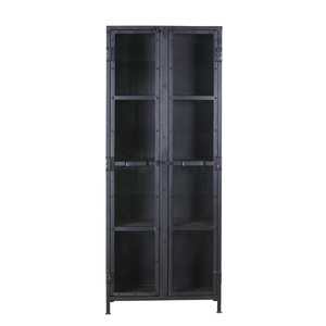 Tikamoon, Schrank aus Metalldrahtgeflecht Cléo Schrank aus Metalldrahtgeflecht Cléo, Tikamoon - Schrank aus Metalldrahtgeflecht Cléo, One Size, Schwarz