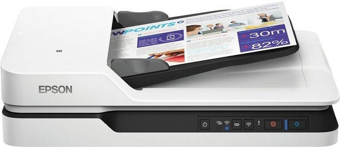 Epson, Epson WorkForce DS-1660W Duplex-Dokumentenscanner A4 1200 x 1200 dpi 25 Seiten/min, 10 Bilder/min USB 3.0, WLAN 802.11, Epson WorkForce DS-1660W - Dokumentenscanner - Desktop-Gerät - USB 3.0, Wi-Fi(n)