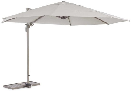 mutoni Garten, Freiarmschirm Orland beige 350x350, Freiarmschirm Orland beige 350x350