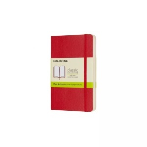 undefined, Moleskine Notizbuch Pocket/A6, Blanko, Soft Cover, Scharlachrot, Moleskine Notizbuch, P/A6, Blanko, Soft Cover, Scharlach, 854610