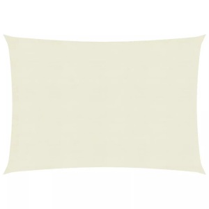 vidaXL, vidaXL Sonnensegel 160 g/m² Creme 3x4 m HDPE, vidaXL Sonnensegel 160 g/m² Creme 3x4 m HDPE