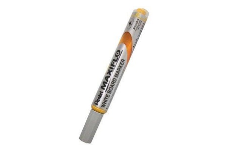 Pentel, PENTEL Whiteboard Marker MAXIFLO 4mm MWL5S-G gelb, Pentel Maxiflo, 4mm, gelb, Whiteboardmarker, runde Spitze, MWL5S-G