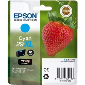 Epson, Epson C13T29924010 - Tintenpatrone, Epson Tintenpatrone, blau, T299240, (450 Seiten)