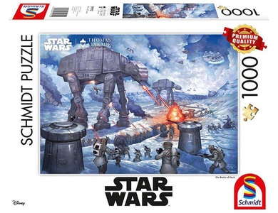 Schmidt Spiele, Puzzle Star Wars - The Battle of Hoth, Schmidt Spiele - Lucas Film, Star Wars, The Battle of Hoth, 1000 Teile