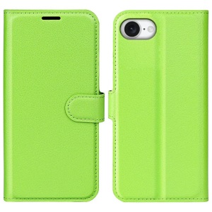 Cover-Discount, Cover-Discount - iPhone 16e Leder Etui Hülle, Grün