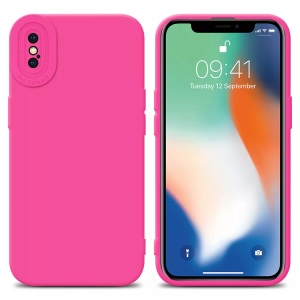 Cadorabo, Hülle für Apple iPhone XS MAX TPU Silikon, Cadorabo - Hülle für Apple iPhone XS MAX TPU Silikon, Pink