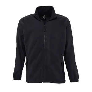 SOL's, SOLS Fleecejacke »Herren Outdoor Fleece Jacke North«, SOLS - Outdoor Fleece Jacke North, für Herren, Charcoal Black, Größe L