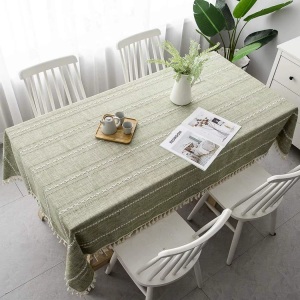 Alopini, Alopini - Tischtuch Rechteckig Baumwolle Leinen Waschbar Antifouling Quaste Design für Küche, Esszimmer, Picknick, Outdoor, Garten, One Size, Rasengrün, Alopini - Tischtuch Rechteckig Baumwolle Leinen Waschbar Antifouling Quaste Design für Küche, Esszimmer, Picknick, Outdoor, Garten, One Size, Rasengrün