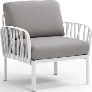 Nardi, Garten Sessel Komodo weiss grau, Garten Sessel Komodo weiss grau