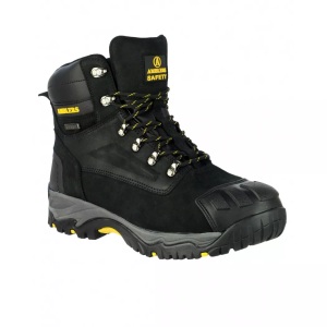 Amblers, Sicherheitsstiefel Unisex Schwarz 48, 