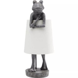 KARE, KARE Animal Frog Tischleuchte grau, Tischleuchte Animal Frog Grau