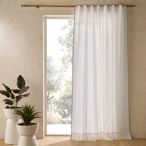AM.PM, AM.PM - Vorhang Tojos mit verdeckten Schlaufen, 140x180 cm, Weiss, AM.PM - Vorhang Tojos mit verdeckten Schlaufen, 140x180 cm, Weiss