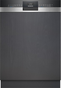Siemens, Siemens Geschirrspüler SX53ES02CE, Siemens iQ300, Teilintegrierter Geschirrspüler, 60 cm, Edelstahl, XXL, SX53ES02CE