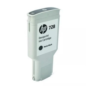 Hp, HP 728 Mattschwarz DesignJet Druckerpatrone, 300 ml, HP 728 Mattschwarz DesignJet Druckerpatrone, 300 ml