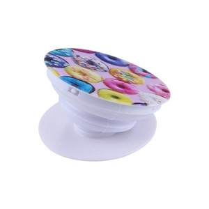 Cover-Discount, Universal - Multifunktions Smartphone Ständer Donut, Cover-Discount - Universal Multifunktions Smartphone Ständer, Weiss Bunt