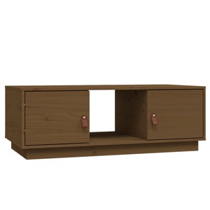 vidaXL, vidaXL Couchtisch Honigbraun 100x50x35 cm Massivholz Kiefer