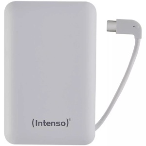 Intenso, Intenso XC10000 Powerbank (Zusatzakku) LiPo 10000 mAh 7314532, Intenso XC10000 Powerbank 10000 mAh LiPo USB-A, USB-C® Weiß Statusanzeige
