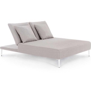 mutoni lifestyle, Sonnenliege Viper 2-Sitzer grau, Sonnenliege Viper 2-Sitzer grau