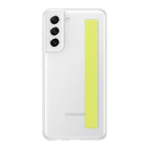Samsung, Samsung EF-XG990 - Hintere Abdeckung für Mobiltelefon - Polycarbonat, Thermoplastisches Polyurethan (TPU) - weiß - für Galaxy S21 FE, 