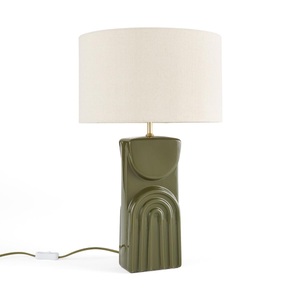 LA REDOUTE INTERIEURS, Tischlampe Topia Tischlampe Topia, La Redoute Intérieurs - Tischlampe Topia, One Size, Grün