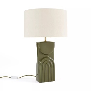 LA REDOUTE INTERIEURS, Tischlampe Topia Tischlampe Topia, La Redoute Intérieurs - Tischlampe Topia, One Size, Grün