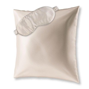 undefined, Ailoria - Kopfkissenbezug (80 x 80 cm) und Schlafmaske aus Seide - Beige, AILORIA - BEAUTY SLEEP SET L Kopfkissenbezug (80x80) und Schlafmaske aus Seide, Beige