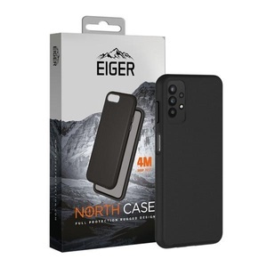 EIGER, Eiger - Samsung Galaxy A32 North Case Premium Hybrid Schutzhülle (EGCA00320) - Schwarz, 