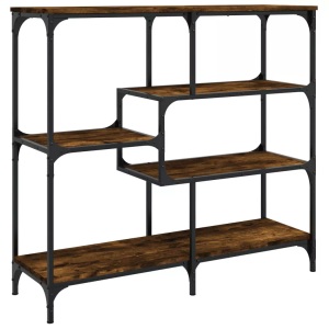 vidaXL, vidaXL Konsolentisch Räuchereiche 103x32x95 cm Holzwerkstoff, vidaXL Konsolentisch Räuchereiche 103x32x95 cm Holzwerkstoff