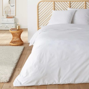 SO'HOME, Bettwäsche-Set aus Baumwolle Bettwäsche-Set aus Baumwolle, SO'HOME - Bettwäsche-Set aus Baumwolle, 140x200 cm, Weiss