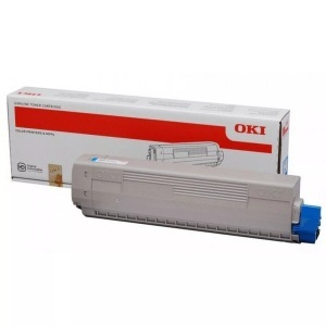 OKI, OKI Toner 44059255 Cyan, Druckleistung, Oki Toner, blau, 44059255, (10'000 Seiten)