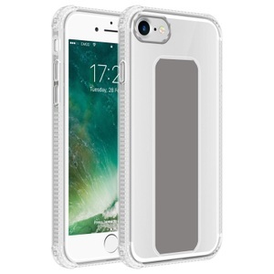 Cadorabo, Hülle für Apple iPhone 7 7S 8 SE 2020 mit Halterung und Standfunktion, Cadorabo - Hülle für Apple iPhone 7 7S 8 SE 2020 mit Halterung und Standfunktion, Grau