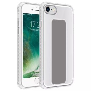 Cadorabo, Hülle für Apple iPhone 7 7S 8 SE 2020 mit Halterung und Standfunktion, Cadorabo - Hülle für Apple iPhone 7 7S 8 SE 2020 mit Halterung und Standfunktion, Grau