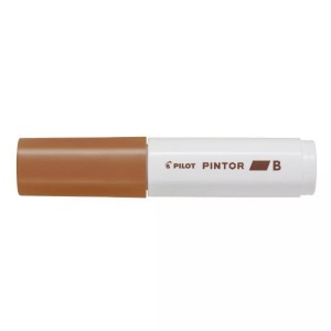 Pilot, PILOT Marker Pintor 8.0mm SW-PT-B-BN braun, Pilot Pintor, 8.0mm, braun, Marker, SW-PT-B-BN
