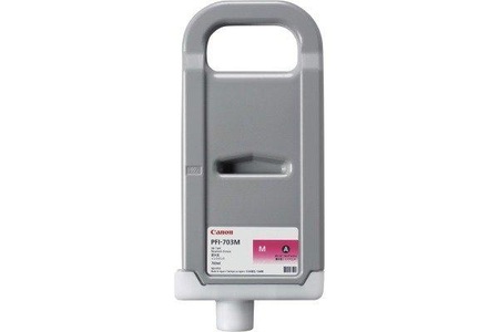 Canon, Original Tintenpatrone matt schwarz Canon PFI-703MBK, Canon Tintenpatrone, rot, PFI-703M, 2965B001, (700ml)