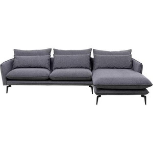 Kare Design, Ecksofa Monza Rechts grau 296, Ecksofa Monza Rechts grau 296