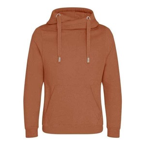 Awdis, Cross Neck Kapuzenpullover Unisex Dunkelorange L, AWDis - Cross Neck Kapuzenpullover, für Herren, Dunkelorange, Größe L