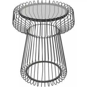 Kare Design, KARE Design - Beistelltisch Lisboa rund 38, One Size, KARE Design - Beistelltisch Lisboa rund 38, One Size