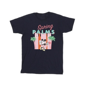 Disney, Minnie Mouse Spring Palms Tshirt Unisex Marine 4XL, Disney - Spring Palms TShirt, für Herren, Marine, Größe 4XL
