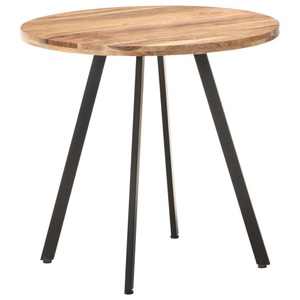 vidaXL, vidaXL Esstisch 80 cm Massivholz Akazie