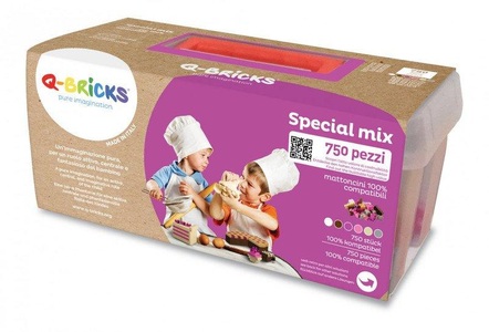 Q-BRICKS, Baustein Box Special mix, 