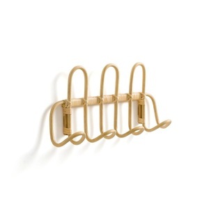 LA REDOUTE INTERIEURS, Wandgarderobe Miya Mit 4 Haken Unisex Beige ONE SIZE, 