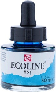 Talens, TALENS Deckfarbe Ecoline 30ml 11255511 sky blue lt, Talens Deckfarbe Ecoline, sky blue lt, 11255511, (30ml)