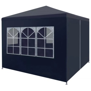Diverse Hardware, Partyzelt 3 x 3 m Blau, vidaXL Partyzelt 3x3 m Blau