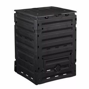 Diverse Hardware, Nature Komposter 300 L Schwarz, Ubbink Schnellkomposter