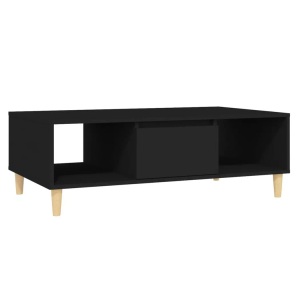 vidaXL, vidaXL Couchtisch Schwarz 103,5x60x35 cm Spanplatte
