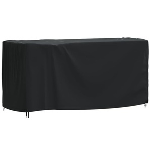 vidaXL, vidaXL Gartenmöbel-Abdeckung Schwarz 180x70x90 cm Wasserdicht 420D, vidaXL Gartenmöbel-Abdeckung Schwarz 180x70x90 cm Wasserdicht 420D