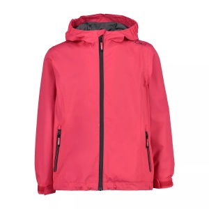 CMP, CMP Kinder Girls Rain Hoodie Jacke (Größe 152, Pink), CMP Kinder Rain Hoodie Jacke